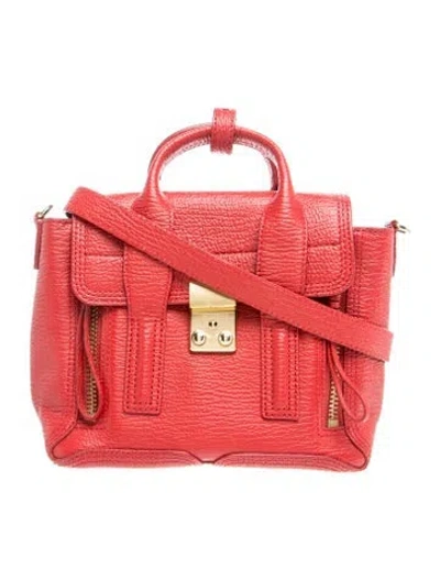 Pre-owned 3.1 Phillip Lim Leather Top Handle Bag In Pink