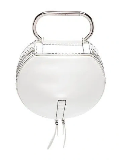 Pre-owned 3.1 Phillip Lim Leather Top Handle Bag In White