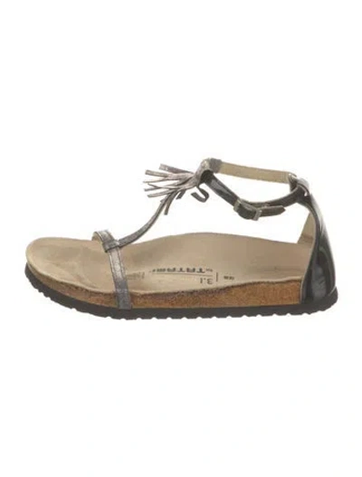 Pre-owned 3.1 Phillip Lim Leather T-strap Sandals