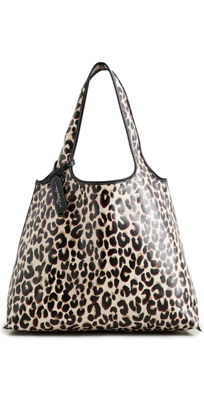 3.1 Phillip Lim Leopard Printed Market Tote Leopard In Brown