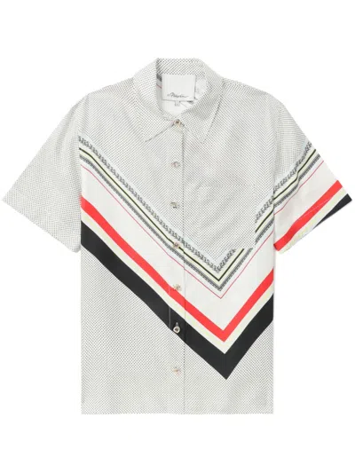 3.1 Phillip Lim Liberty Silk Shirt In White