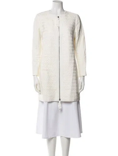 Pre-owned 3.1 Phillip Lim Linen Evening Jacket In White