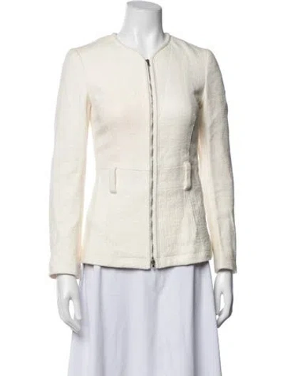 Pre-owned 3.1 Phillip Lim Linen Jacket In Grey