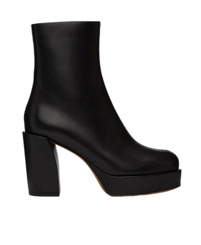 3.1 Phillip Lim Logo High-heeled Boots In Black