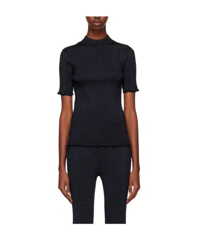 3.1 Phillip Lim Logo T-shirt In Black
