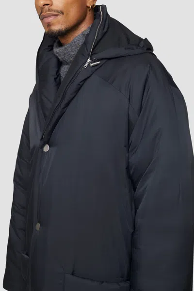 3.1 Phillip Lim Long Duvet Coat In Black