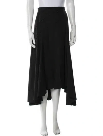 Pre-owned 3.1 Phillip Lim Long Skirt In Black