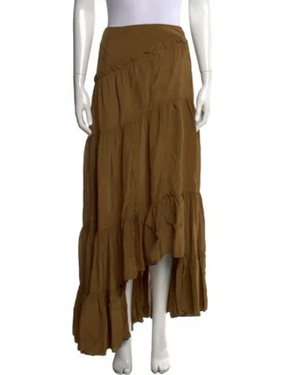 Pre-owned 3.1 Phillip Lim Long Skirt In Brown