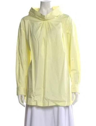 Pre-owned 3.1 Phillip Lim Long Sleeve Blouse W/ Tags In Green