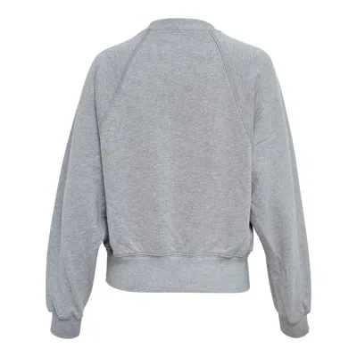 3.1 Phillip Lim Long Sleeve Sweatshirt With Rabbit Embroidery In Gray