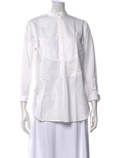 Pre-owned 3.1 Phillip Lim Long Sleeve Top In Neutral