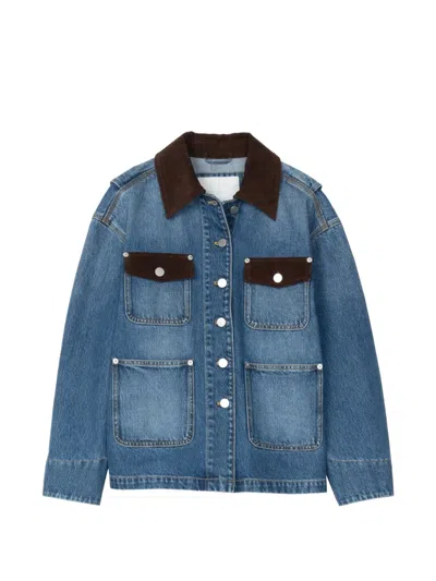 3.1 Phillip Lim Long-sleeves Jacket In Blue