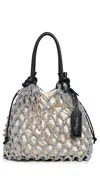 3.1 Phillip Lim Macrame Mini Sac In Silver
