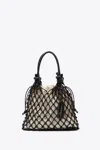 3.1 Phillip Lim Mini Macrame Sac Top-handle Bag In Black