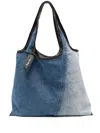3.1 Phillip Lim Denim Market Tote Indigo In Blue