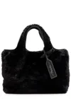 3.1 Phillip Lim Market Mini Faux Fur Tote In Black