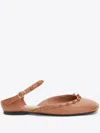 3.1 Phillip Lim Id Mary Jane Flat With Leather Craft In Brown