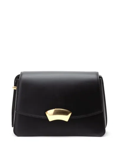 3.1 Phillip Lim Medium Id Leather Shoulder Bag In Black