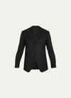 3.1 Phillip Lim Men's Oversized Solid Sport Jacket In Black