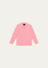 3.1 Phillip Lim Men's Semi-sheer Sport Shirt In Bright Pink