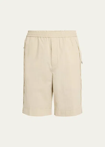 3.1 Phillip Lim Men's Solid Twill Shorts In Sand