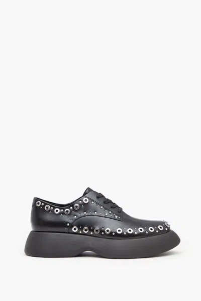 3.1 Phillip Lim Mercer Derby With Studs In Black