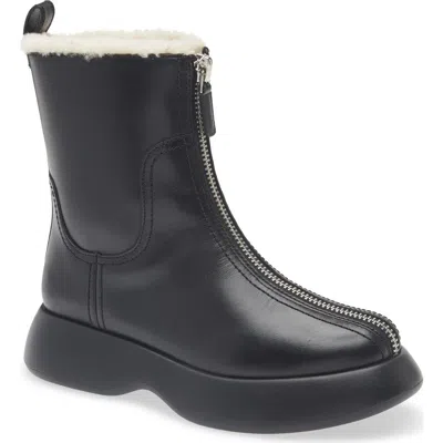 3.1 PHILLIP LIM 3.1 PHILLIP LIM MERCER GENUINE SHEARLING LINED ZIP COMBAT BOOT