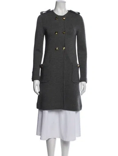 Pre-owned 3.1 Phillip Lim Merino Wool Coat In Gray