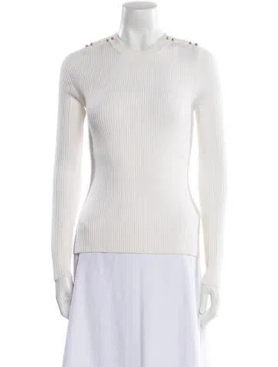 Pre-owned 3.1 Phillip Lim Merino Wool Crew Neck Sweater In Neutral