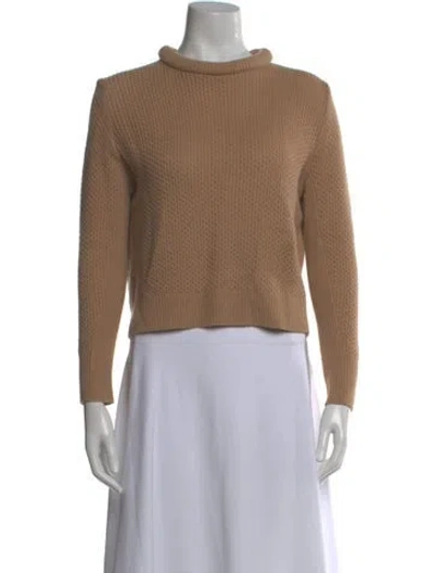 Pre-owned 3.1 Phillip Lim Merino Wool Crew Neck Sweater In Neutral