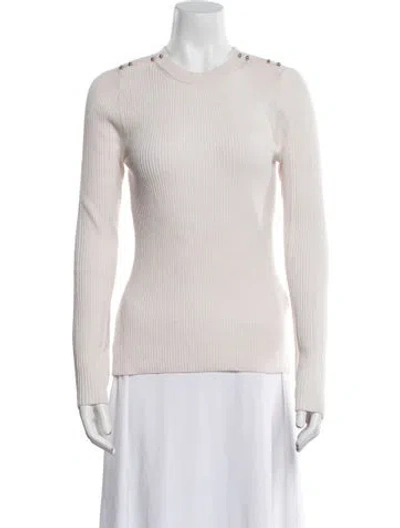 Pre-owned 3.1 Phillip Lim Merino Wool Crew Neck Sweater W/ Tags In Neutral