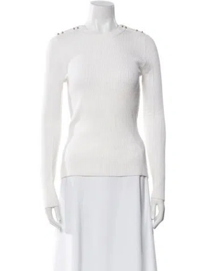 Pre-owned 3.1 Phillip Lim Merino Wool Crew Neck Sweater W/ Tags In Neutral