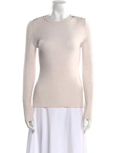 Pre-owned 3.1 Phillip Lim Merino Wool Crew Neck Sweater W/ Tags In Pink