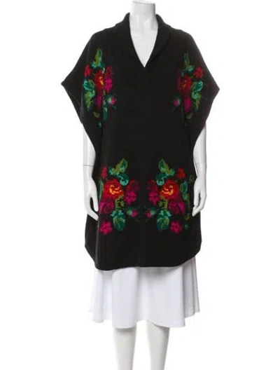 Pre-owned 3.1 Phillip Lim Merino Wool Floral Print Sweater In Multi