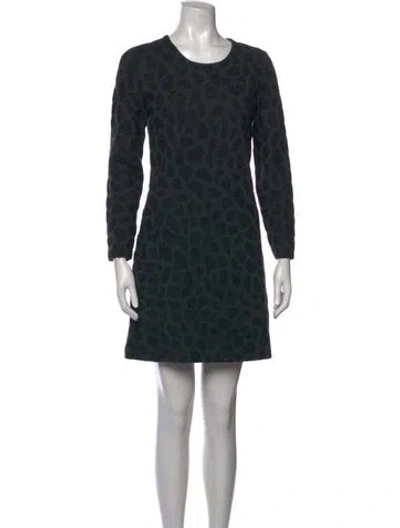Pre-owned 3.1 Phillip Lim Merino Wool Mini Dress In Black
