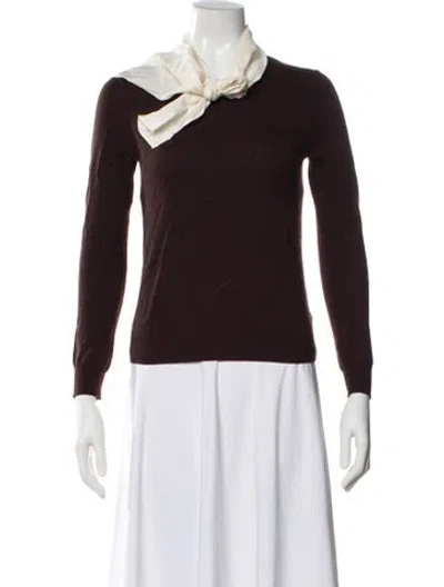 Pre-owned 3.1 Phillip Lim Merino Wool Sweater In Brown