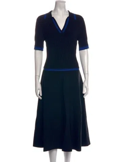 Pre-owned 3.1 Phillip Lim Midi Length Dress In Blue