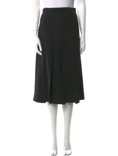 Pre-owned 3.1 Phillip Lim Midi Length Skirt In Black