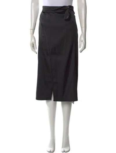 Pre-owned 3.1 Phillip Lim Midi Length Skirt In Black