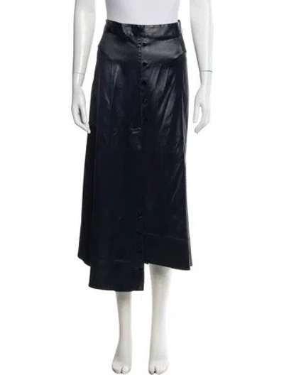 Pre-owned 3.1 Phillip Lim Midi Length Skirt In Blue
