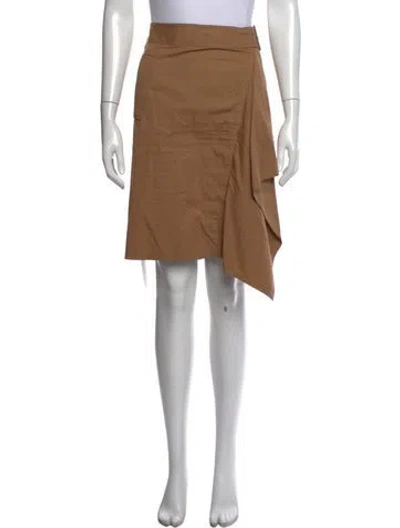 Pre-owned 3.1 Phillip Lim Midi Length Skirt In Brown