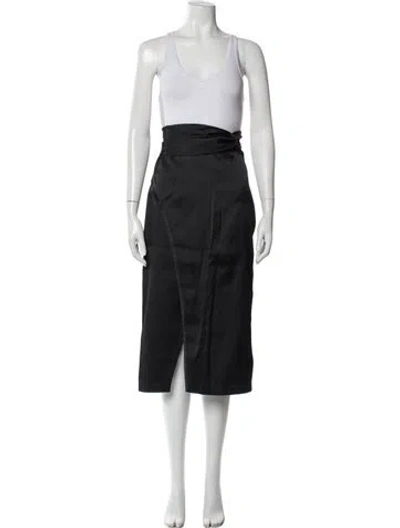 Pre-owned 3.1 Phillip Lim Midi Length Skirt In Gray