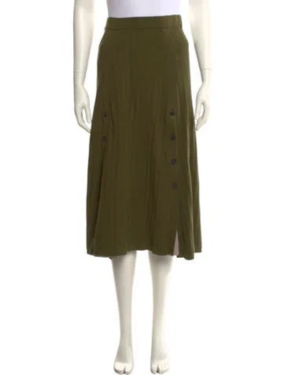 Pre-owned 3.1 Phillip Lim Midi Length Skirt In Green