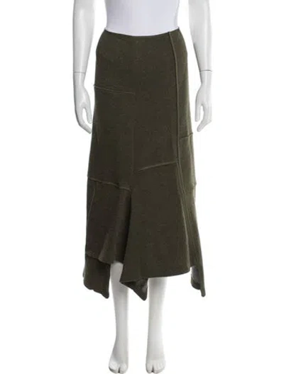 Pre-owned 3.1 Phillip Lim Midi Length Skirt In Green