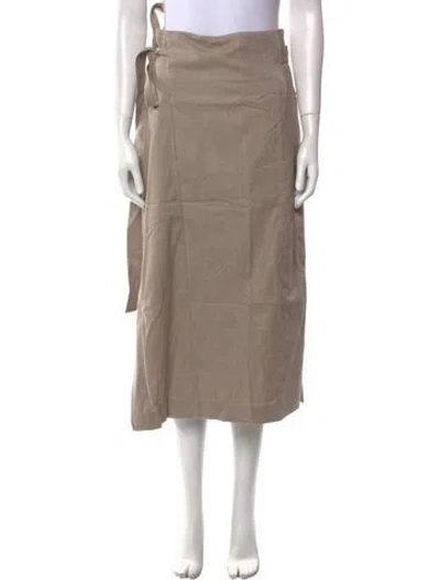 Pre-owned 3.1 Phillip Lim Midi Length Skirt In Neutral