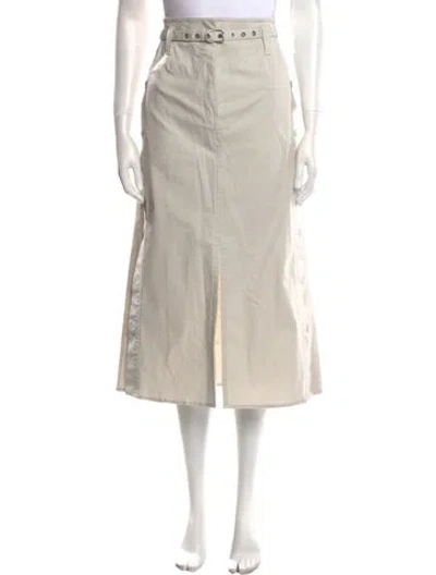 Pre-owned 3.1 Phillip Lim Midi Length Skirt In Neutral