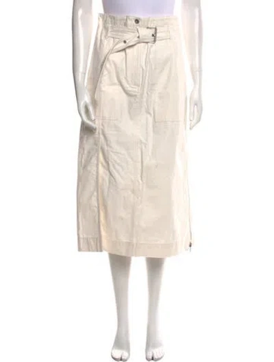 Pre-owned 3.1 Phillip Lim Midi Length Skirt In Neutral