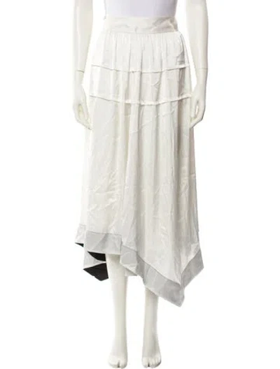 Pre-owned 3.1 Phillip Lim Midi Length Skirt In Neutral