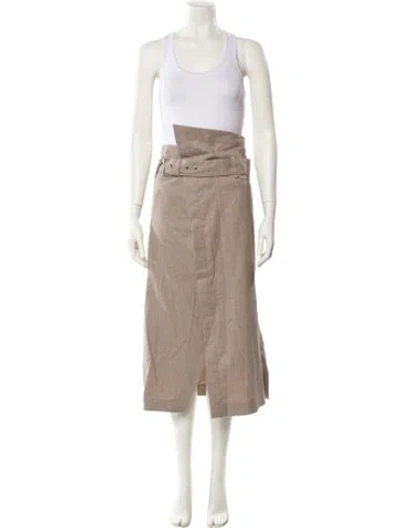 Pre-owned 3.1 Phillip Lim Midi Length Skirt In Neutral