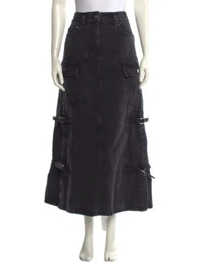 Pre-owned 3.1 Phillip Lim Midi Length Skirt W/ Tags In Black